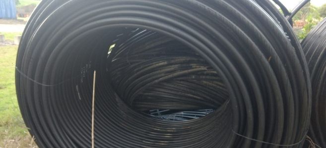 Tritubo de 50 mm. Total 300 m